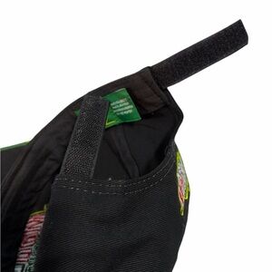 Y2K Mountain Dew Racing Hat • Black Flames Adjustable 2000s Cap